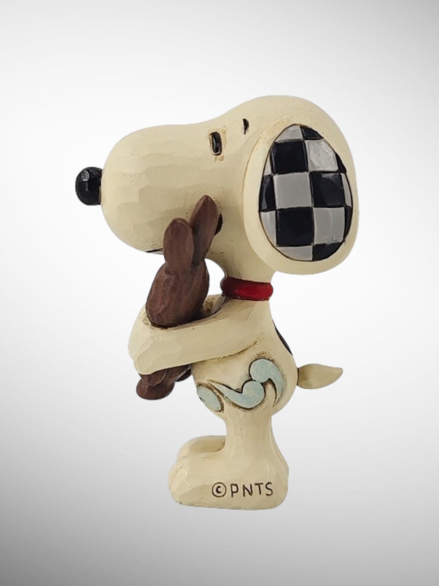 Jim Shore Peanuts - Snoopy with Chocolate Bunny Mini Figurine